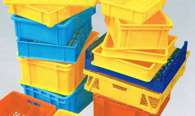 Reuseable Plastic Crates & Baskets