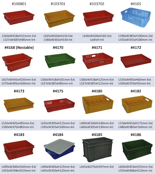 Reusable Plastic Crates Baskets UTOC PACKAGING M SDN BHD